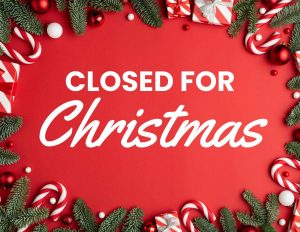 Administrative Offices Closed for the Holidays
